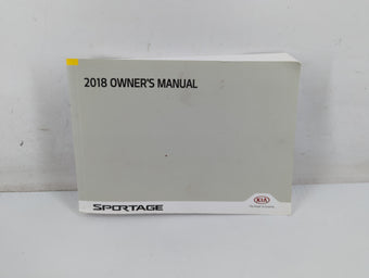 compare product 2018 Kia Sportage Owners Manual Book Guide P/N:ID9O-EC73A OEM Used Auto Parts