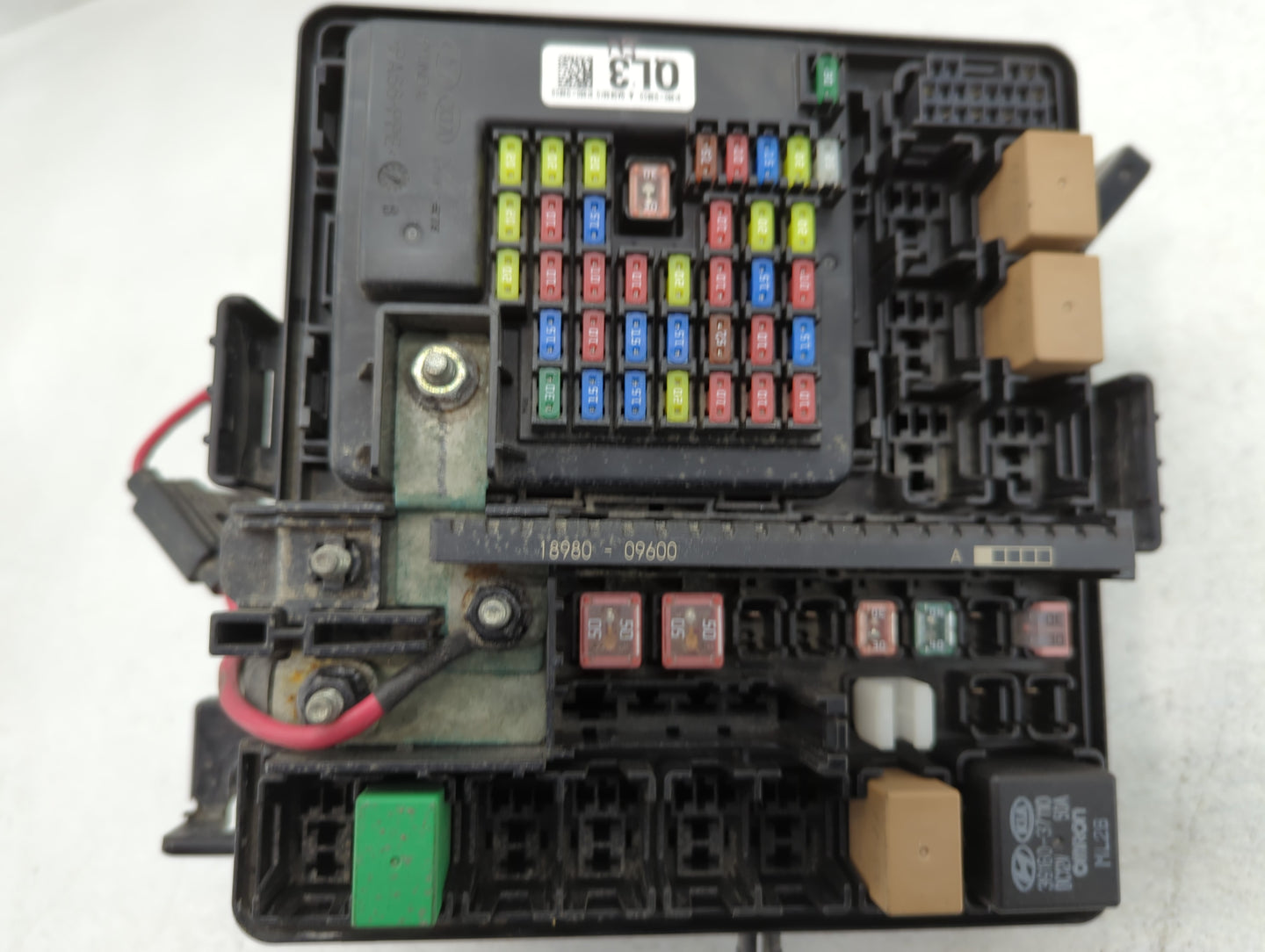 2017-2019 Kia Sportage Fusebox Fuse Box Panel Relay Module P/N:91470-D9170 Fits Fits 2017 2018 2019 OEM Used Auto Parts - Oe
