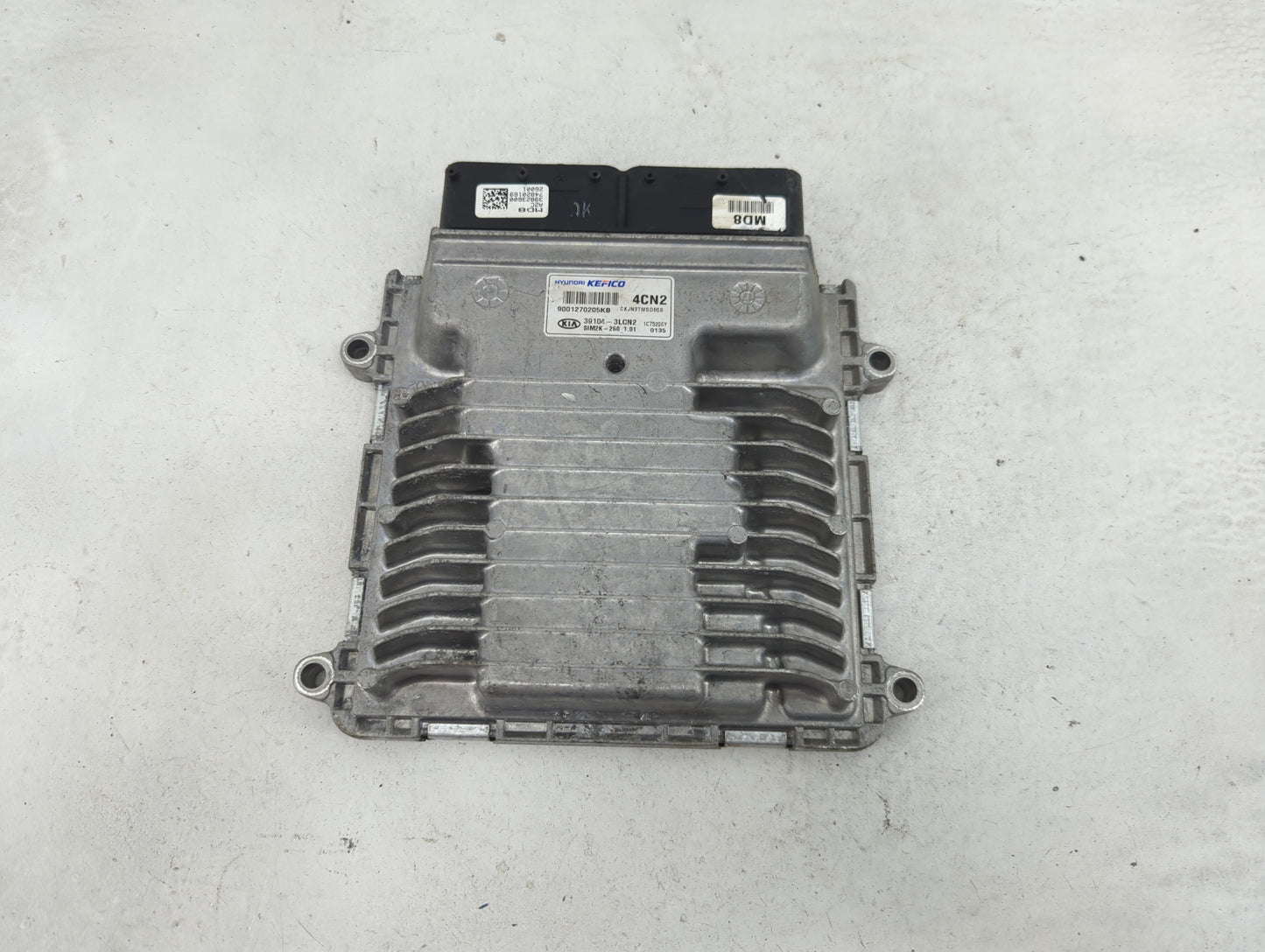 2018-2019 Kia Stinger PCM Engine Control Computer ECU ECM PCU OEM P/N:9001270205KB 39104-3LCN2, SIM2K-260 Fits Fits 2018 201