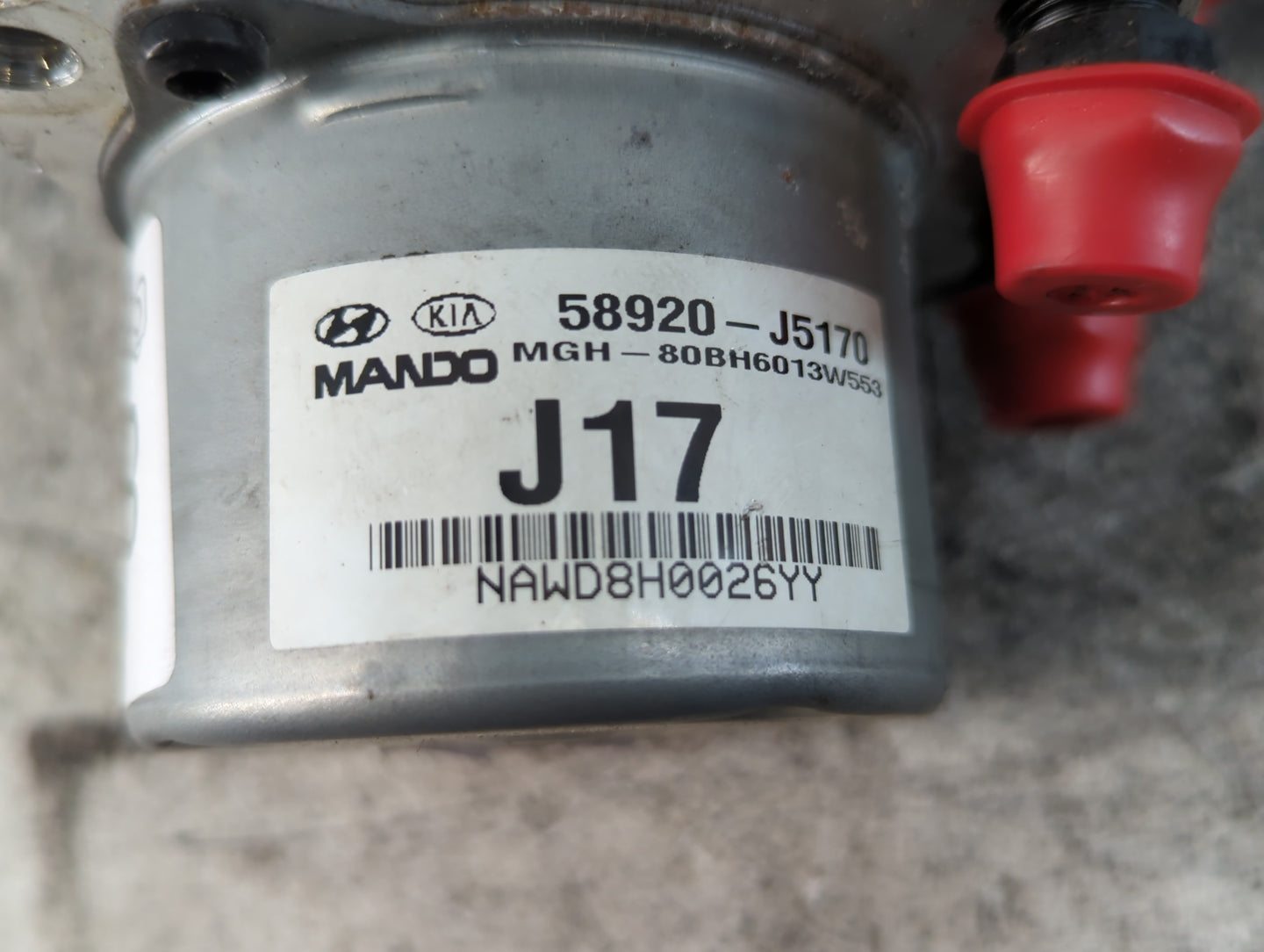 2018-2020 Kia Stinger ABS Pump Control Module Replacement P/N:58920-J5170 Fits Fits 2018 2019 2020 OEM Used Auto Parts - Oem