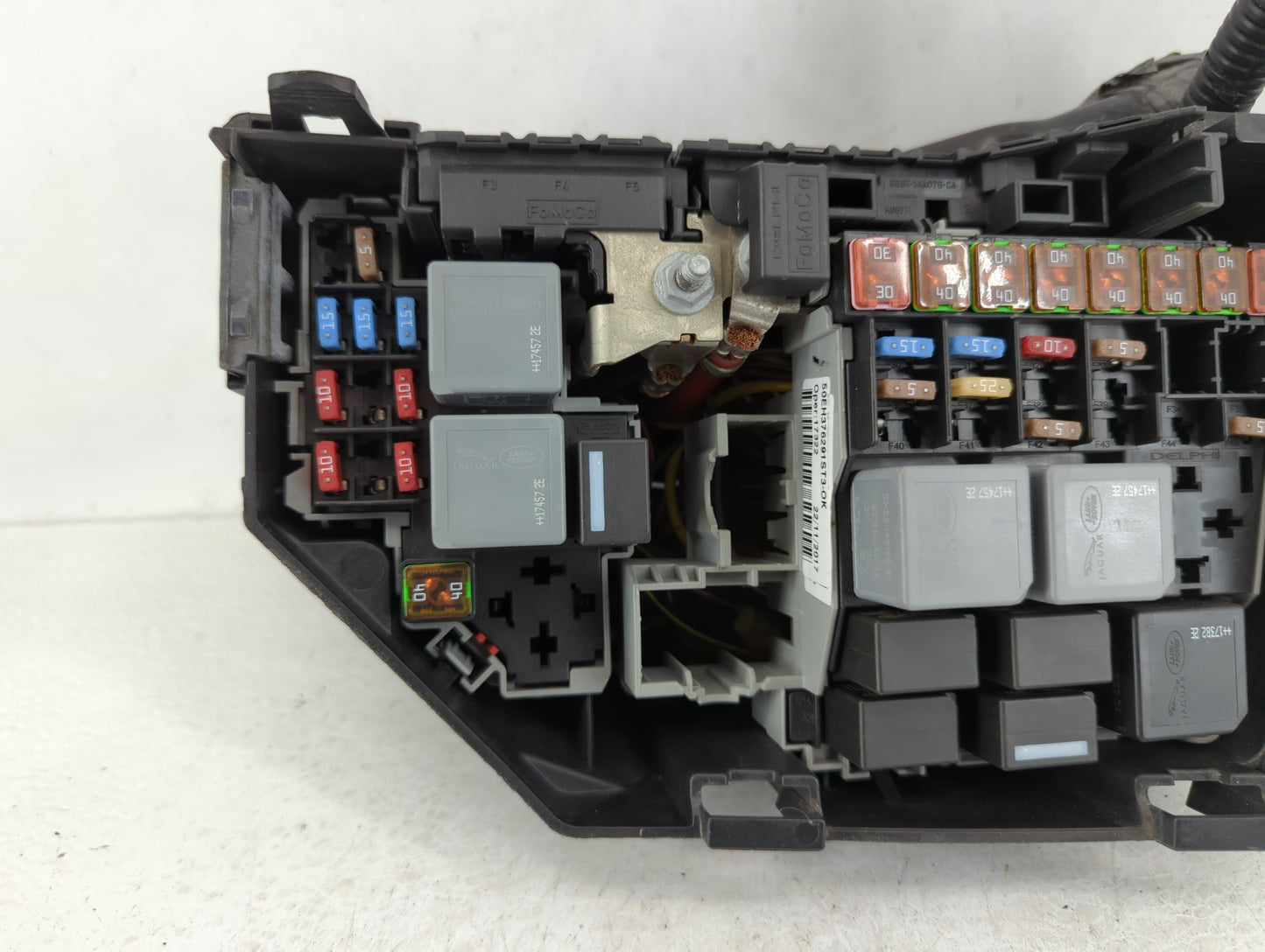 2018-2019 Land Rover Discovery Sport Fusebox Fuse Box Panel Relay Module P/N:JK72-14A076-AA Fits Fits 2018 2019 OEM Used Aut