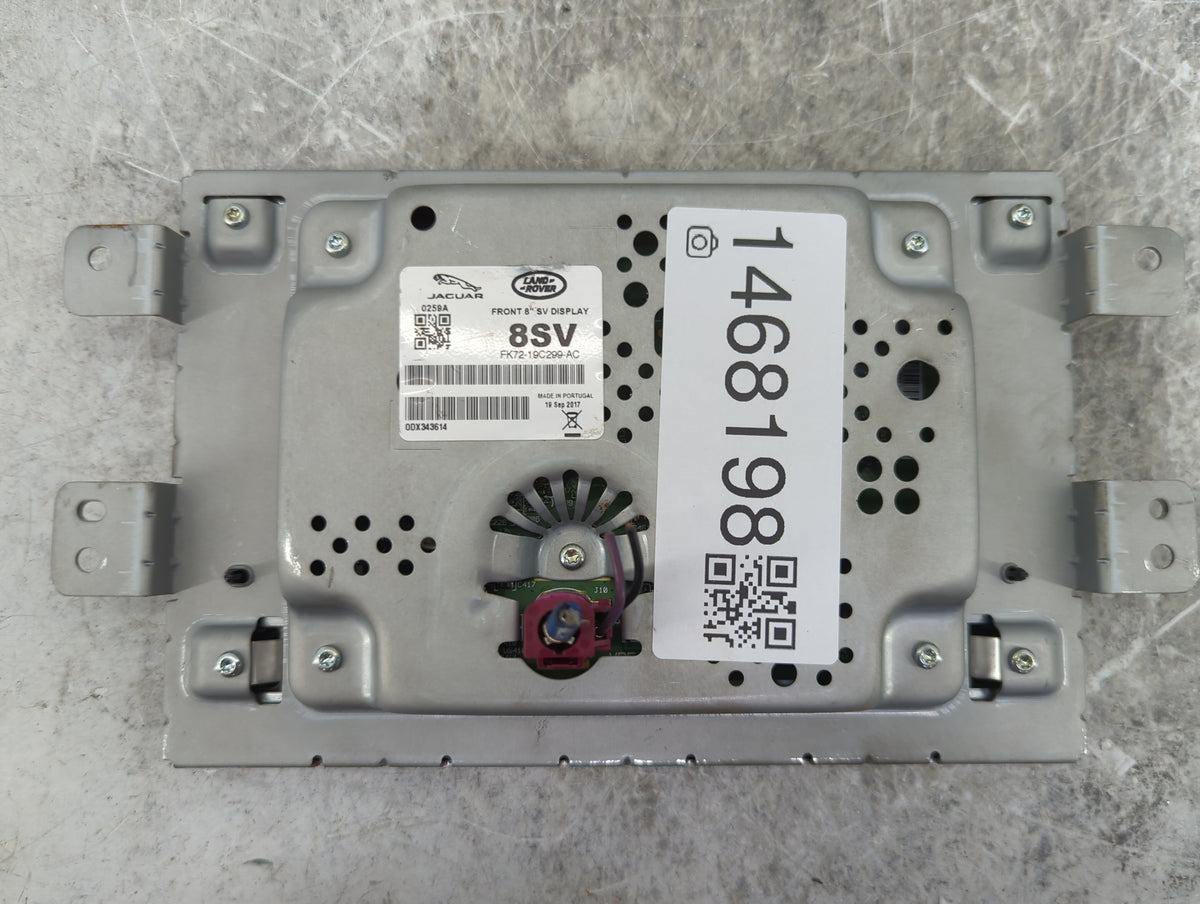 2018 Land Rover Evoque Information Radio Display Screen - Oemusedautoparts1.com