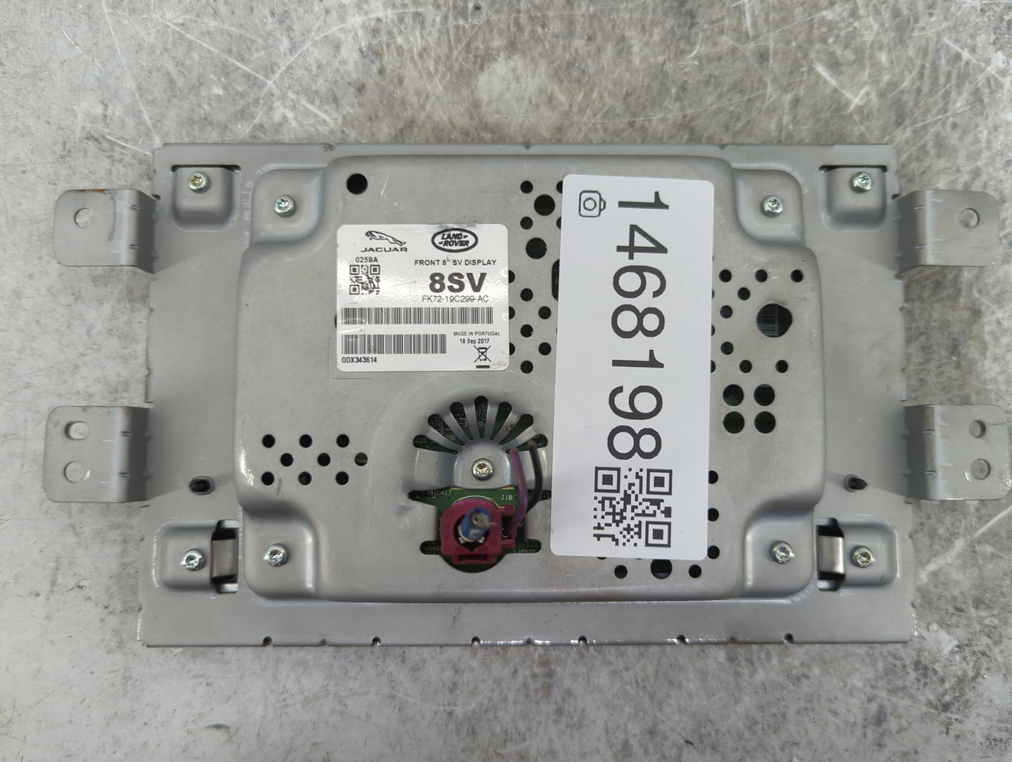 2018 Land Rover Evoque Information Display Screen - Oemusedautoparts1.com