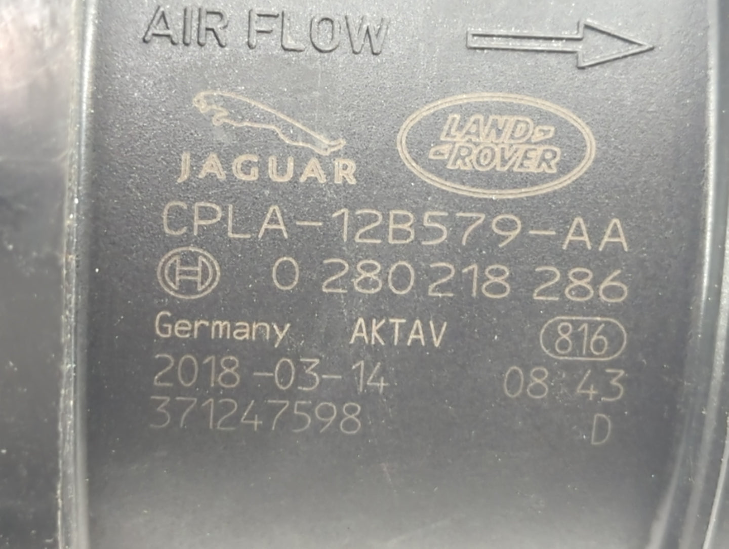 Land Rover Land Rover Mass Air Flow Meter Maf - Oemusedautoparts1.com