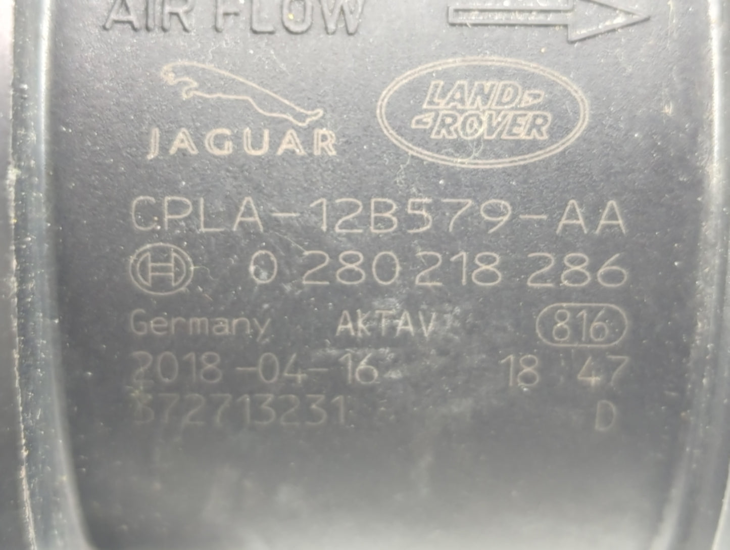 Land Rover Land Rover Mass Air Flow Meter Maf - Oemusedautoparts1.com