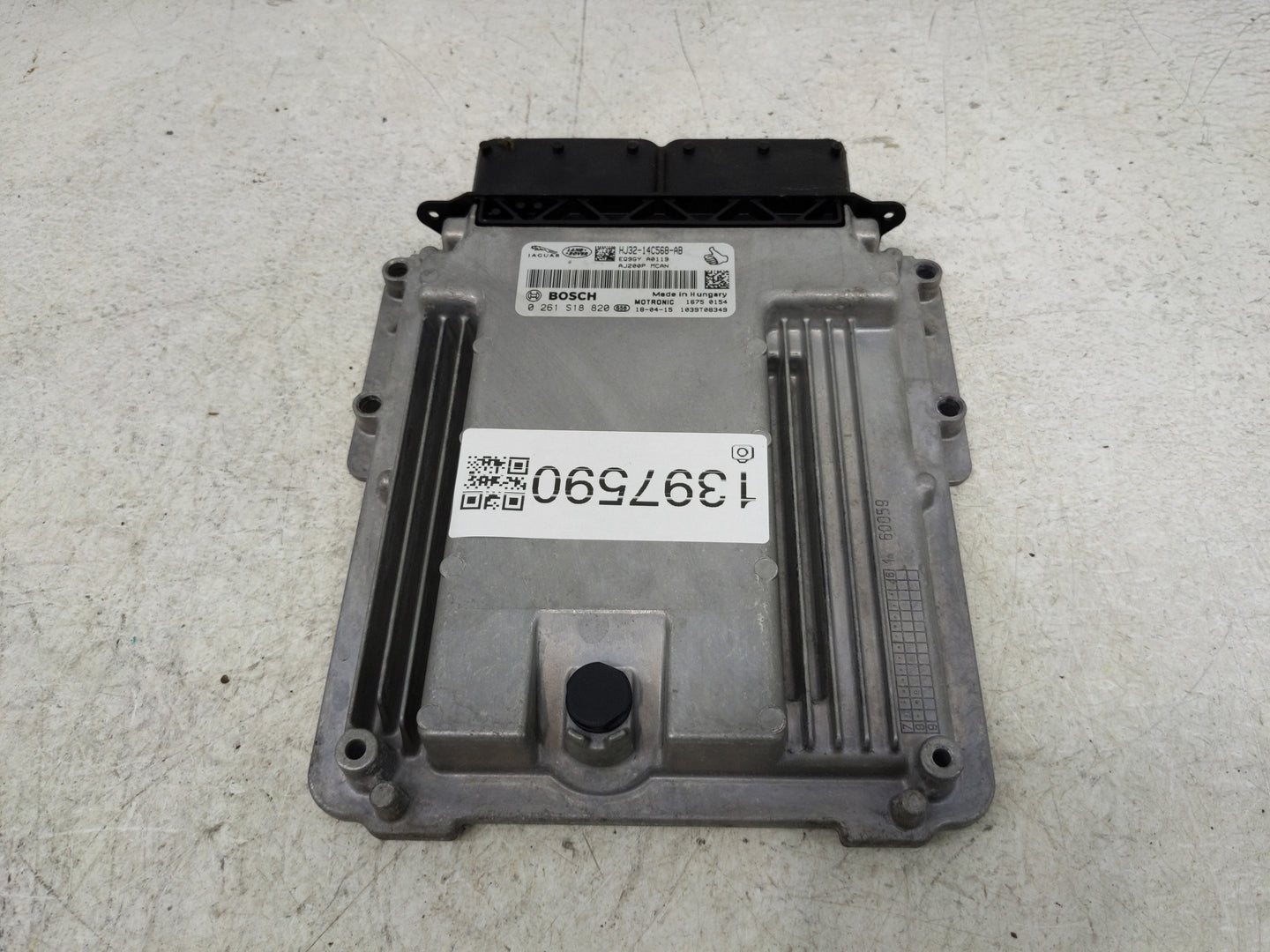 2018-2019 Land Rover Range Rover Evoque PCM Engine Control Computer ECU ECM PCU OEM P/N:HJ32-14C568-AB Fits Fits 2018 2019 O