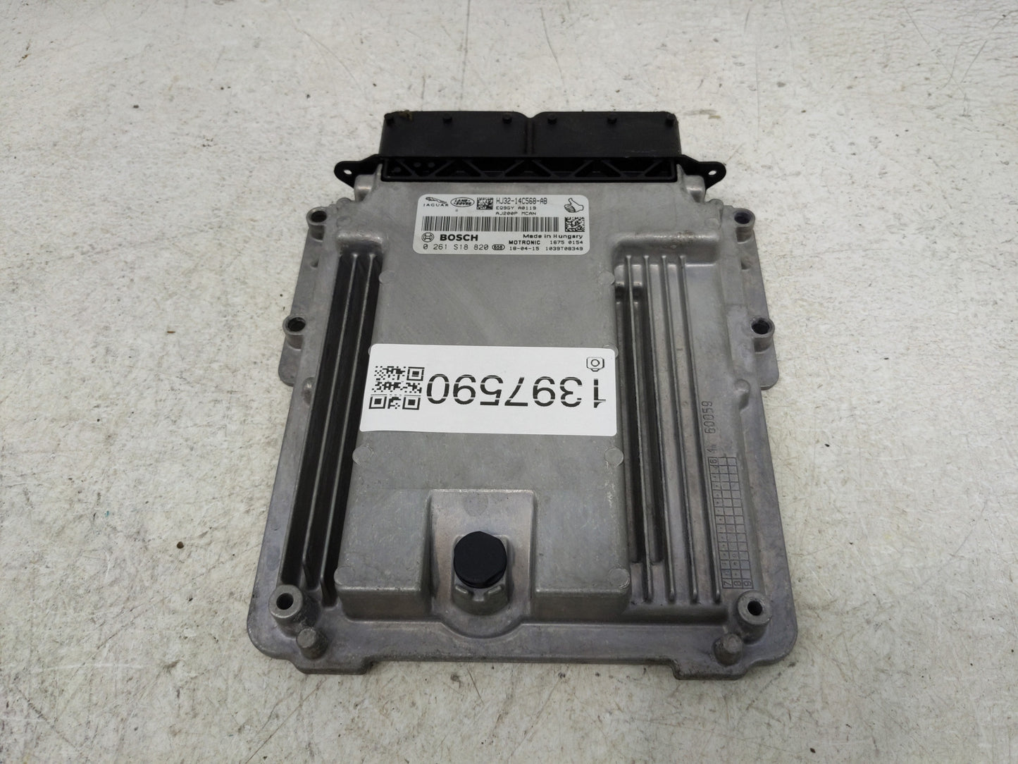 2018-2019 Land Rover Range Rover Evoque PCM Engine Control Computer ECU ECM PCU OEM P/N:HJ32-14C568-AB Fits Fits 2018 2019 O