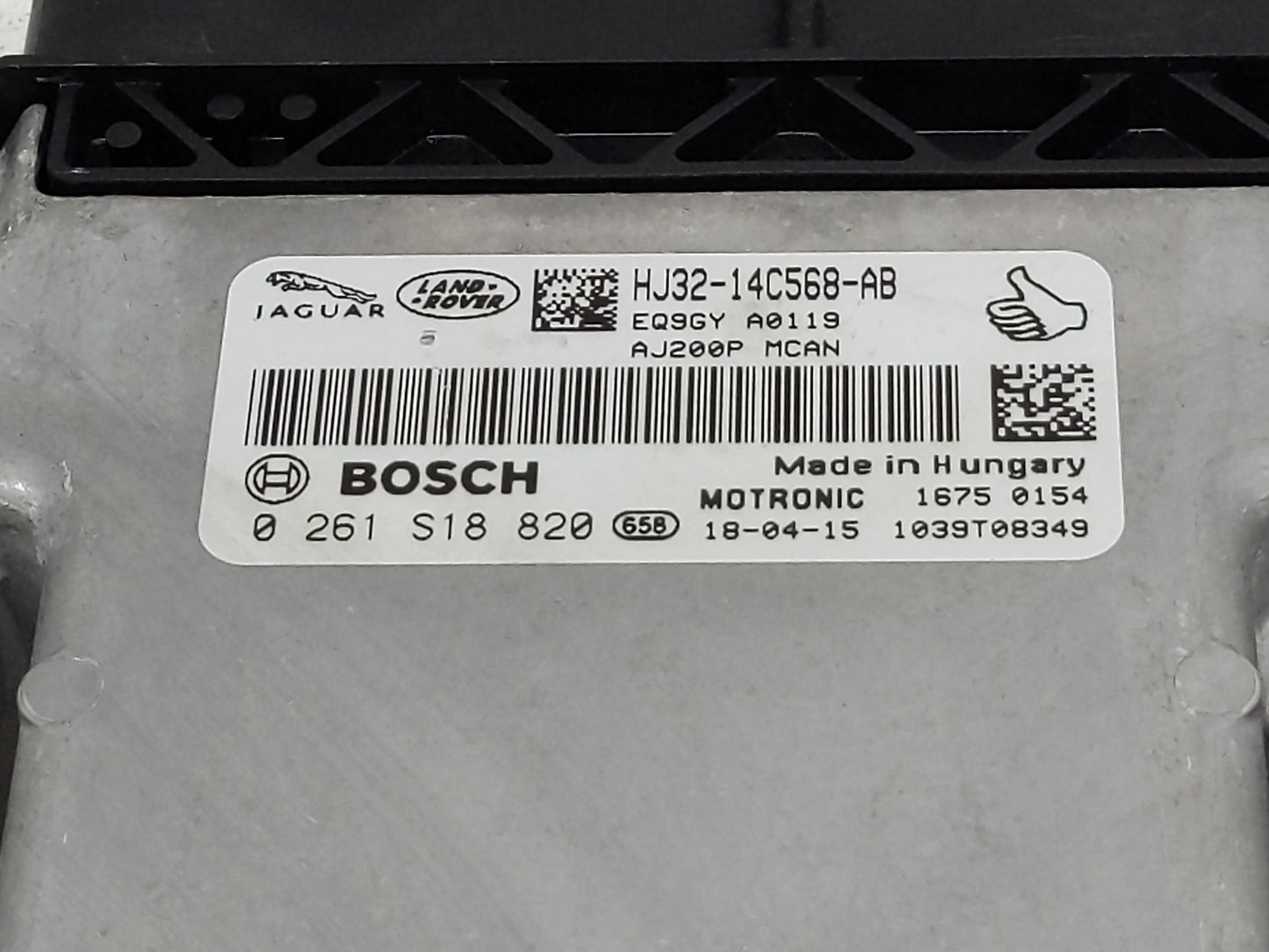 2018-2019 Land Rover Range Rover Evoque PCM Engine Control Computer ECU ECM PCU OEM P/N:HJ32-14C568-AB Fits Fits 2018 2019 O
