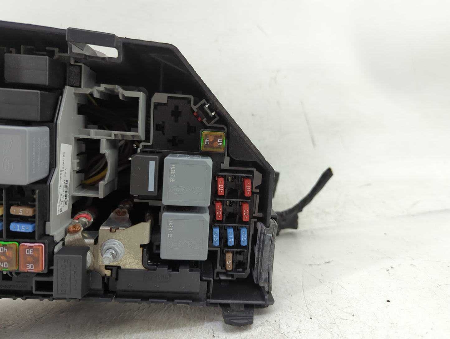 2018-2019 Land Rover Range Rover Evoque Fusebox Fuse Box Panel Relay Module P/N:JK72-14A076-AA Fits Fits 2018 2019 OEM Used 