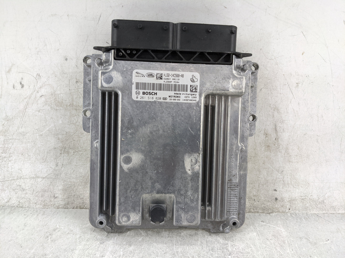 2018-2019 Land Rover Range Rover Evoque PCM Engine Control Computer ECU ECM PCU OEM P/N:HJ32-14C568-AB 0261S18820 Fits OEM U