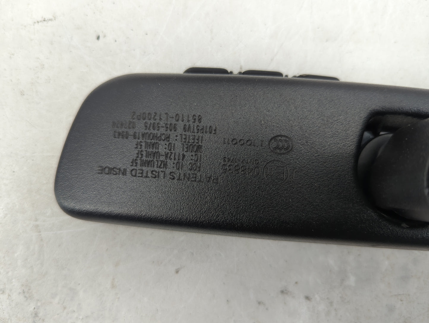 2018 Land Rover Range Rover Sport Interior Rear View Mirror Replacement OEM P/N:048835 GNTX-1743, NZLUAM5F, 4112A-UAM5F Fits