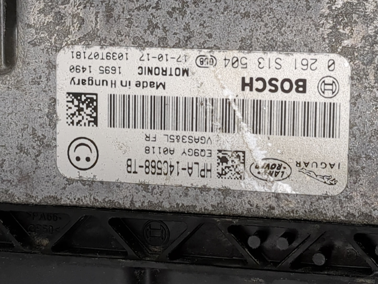 2018 Land Rover Velar PCM Engine Control Computer ECU ECM PCU OEM P/N:HPLA-14C568-TB 0261S13504 Fits Fits 2017 2019 2020 OEM