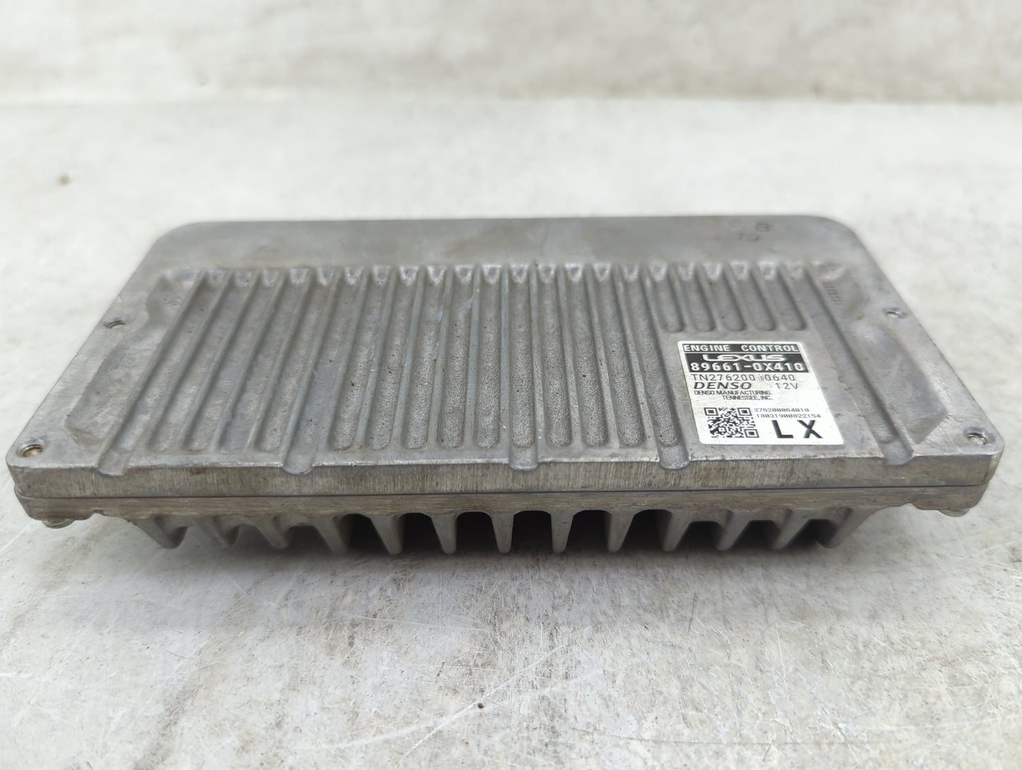 2017-2018 Lexus Es350 PCM Engine Control Computer ECU ECM PCU OEM P/N:89661-0X410 TN2762000640 Fits Fits 2017 2018 OEM Used 