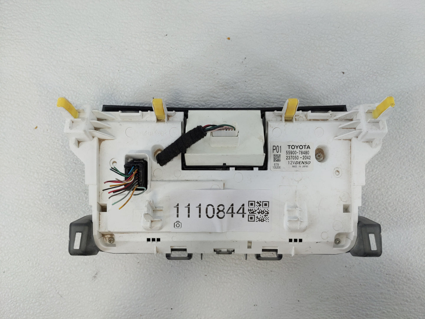 2018-2019 Lexus Nx300 Climate Control Module Temperature AC/Heater Replacement P/N:55900-78480 Fits Fits 2018 2019 OEM Used 