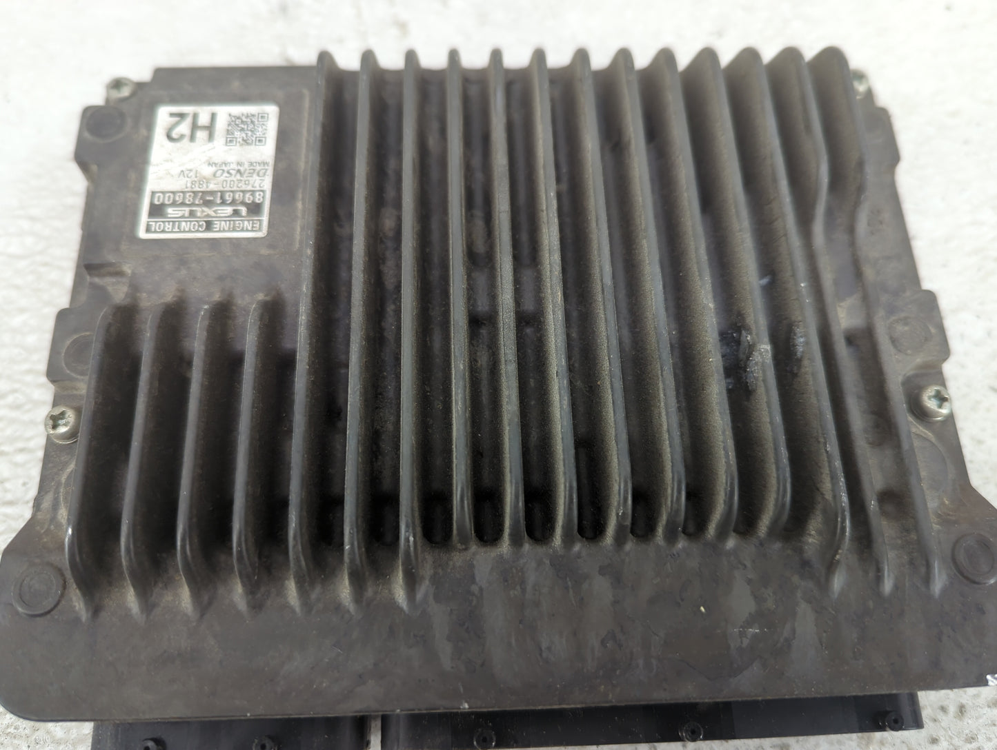 2018 Lexus Nx300 PCM Engine Control Computer ECU ECM PCU OEM P/N:89661-78600, 276200-1881 Fits OEM Used Auto Parts - Oemused