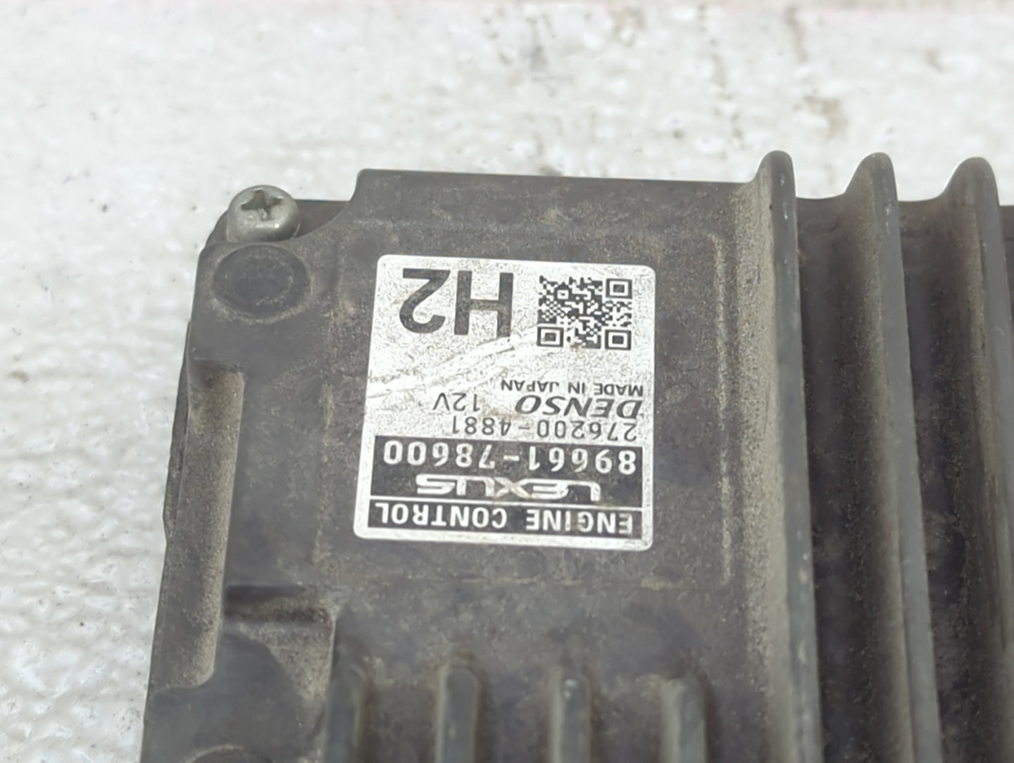 2018 Lexus Nx300 PCM Engine Control Computer ECU ECM PCU OEM P/N:89661-78600, 276200-1881 Fits OEM Used Auto Parts - Oemused