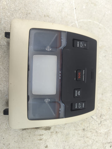 2018 Lexus Nx300 Overhead Roof Console Tan - Oemusedautoparts1.com
