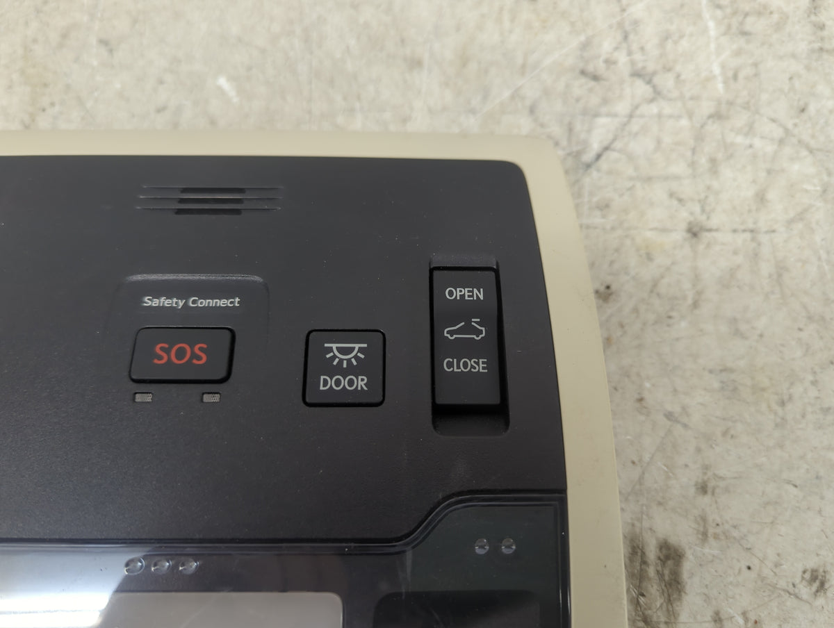2018 Lexus Nx300 Overhead Roof Console Tan - Oemusedautoparts1.com