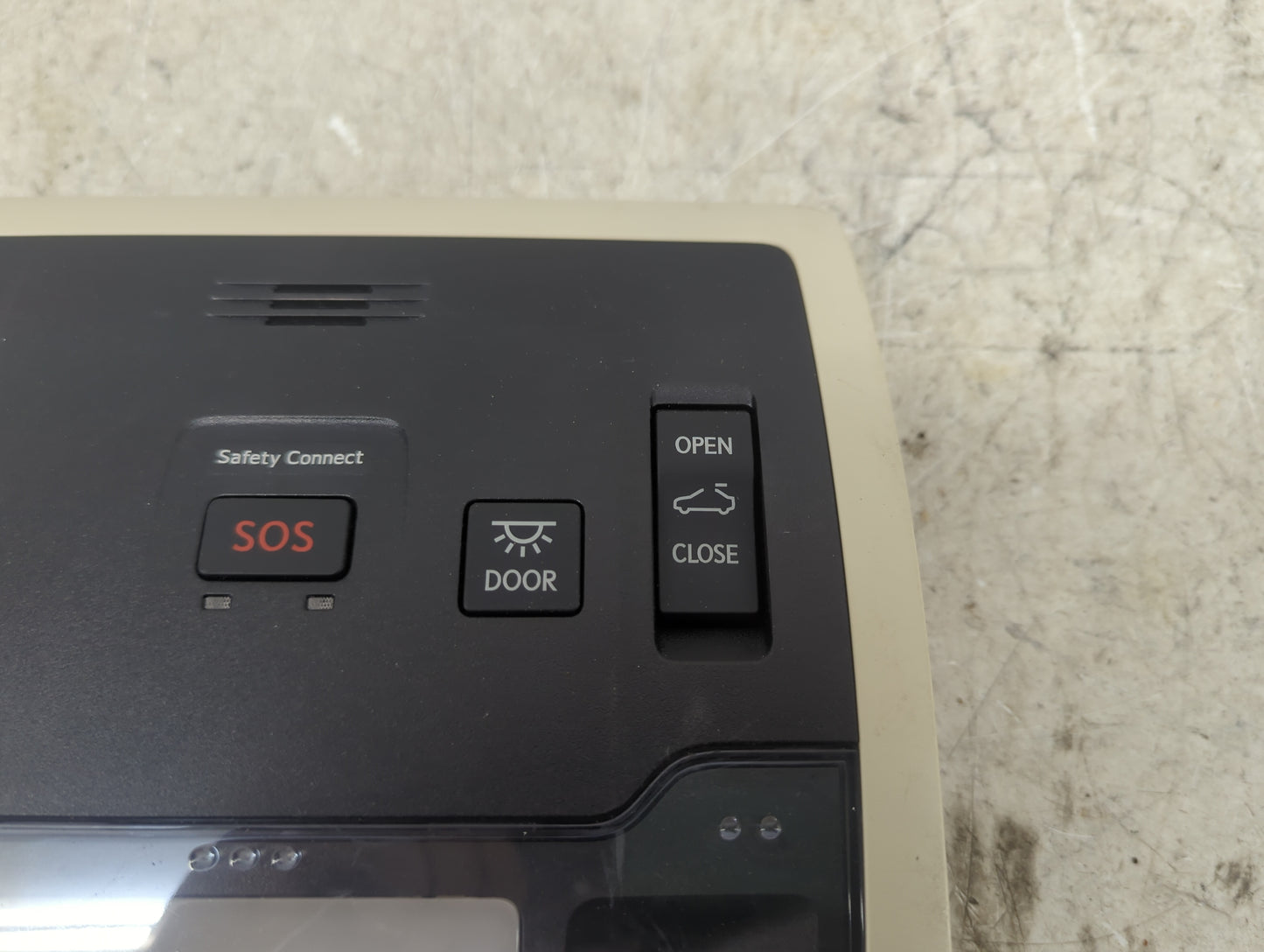 2018 Lexus Nx300 Overhead Roof Console Tan - Oemusedautoparts1.com