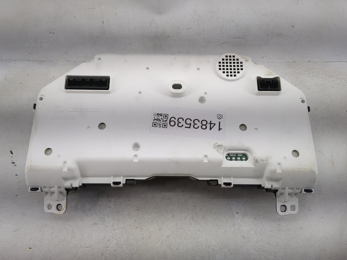 2018 Lexus Nx300 Instrument Cluster Speedometer Gauges P/N:83800-78450 257540-6983 Miles: Fits OEM Used Auto Parts - Oemused