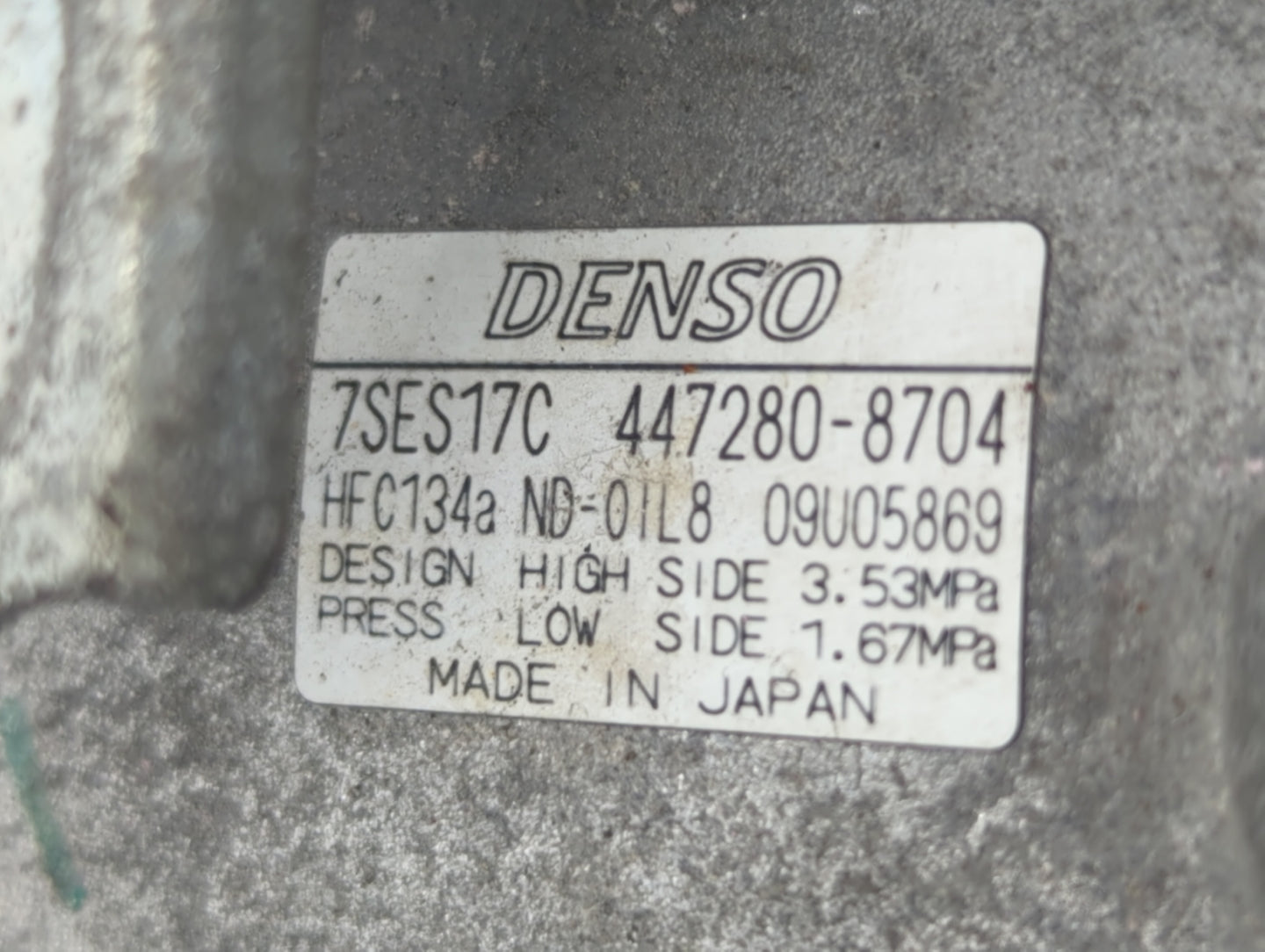 2018-2021 Lexus Nx300 Air Conditioning A/c Ac Compressor Oem - Oemusedautoparts1.com
