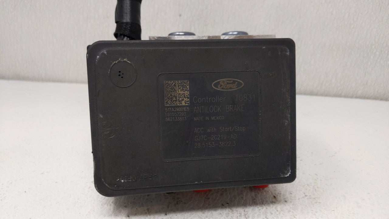 2017-2018 Lincoln Mkc ABS Pump Control Module Replacement Fits Fits 2017 2018 OEM Used Auto Parts - Oemusedautoparts1.com