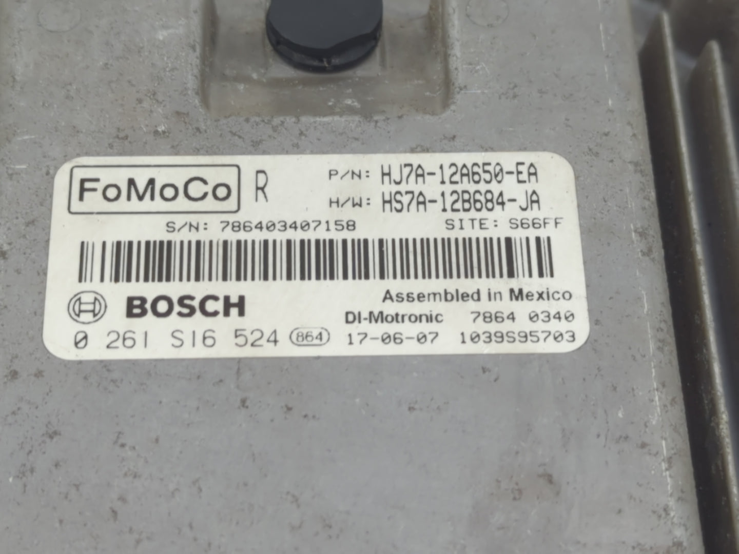 2017-2019 Lincoln Mkc PCM Engine Control Computer ECU ECM PCU OEM P/N:CU5T-14A624-BA Fits Fits 2017 2018 2019 2020 OEM Used 