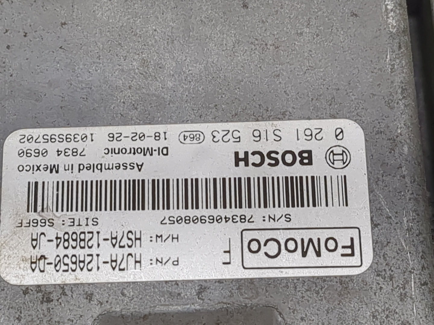 2018 Lincoln Mkc PCM Engine Control Computer ECU ECM PCU OEM P/N:HJ7A-12A650-DA HS7A-12B684-JA Fits Fits 2015 2016 2017 2019