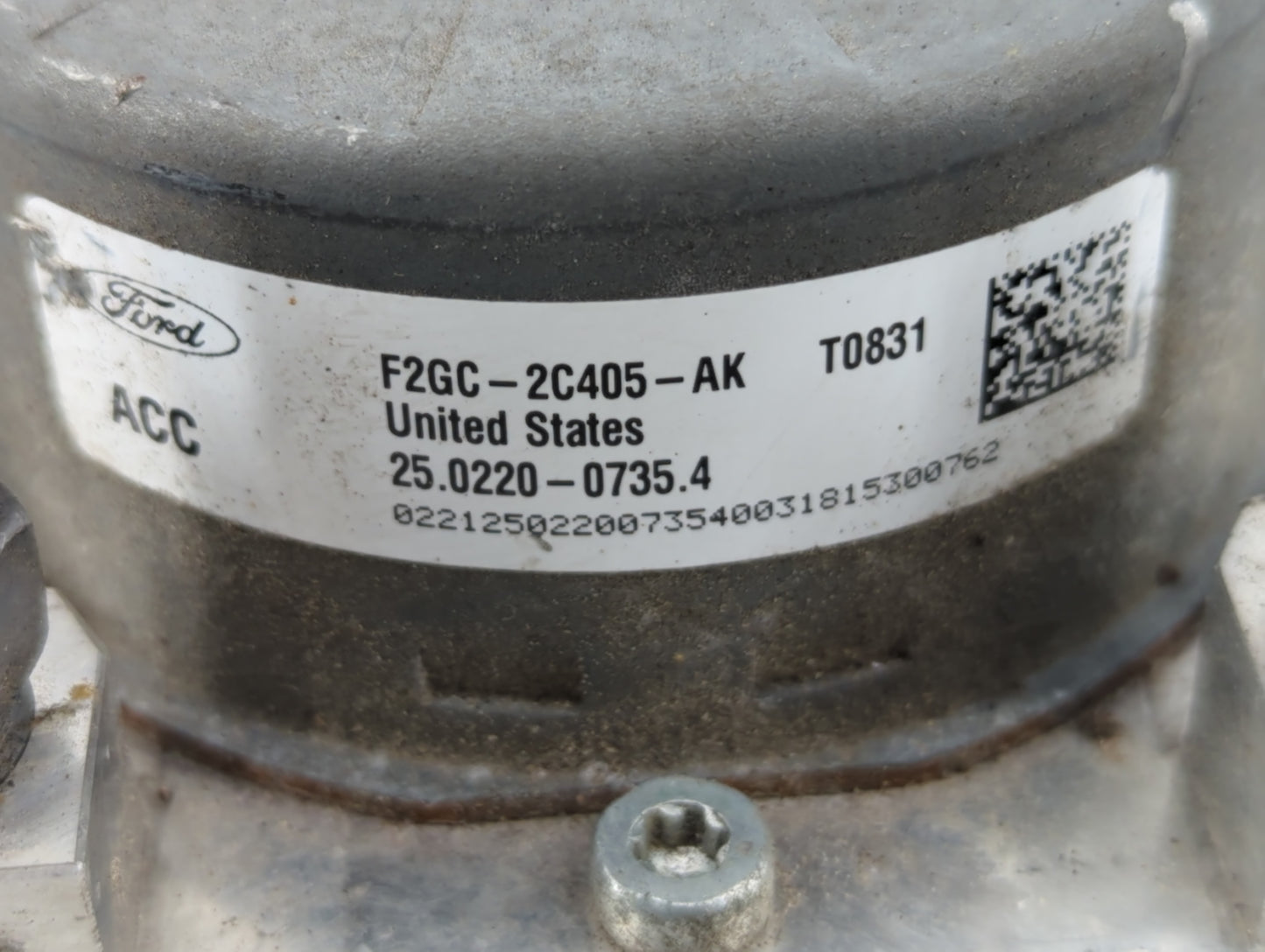 2016-2018 Lincoln Mkx ABS Pump Control Module Replacement P/N:F2GC-2C405-AK Fits Fits 2015 2016 2017 2018 OEM Used Auto Part