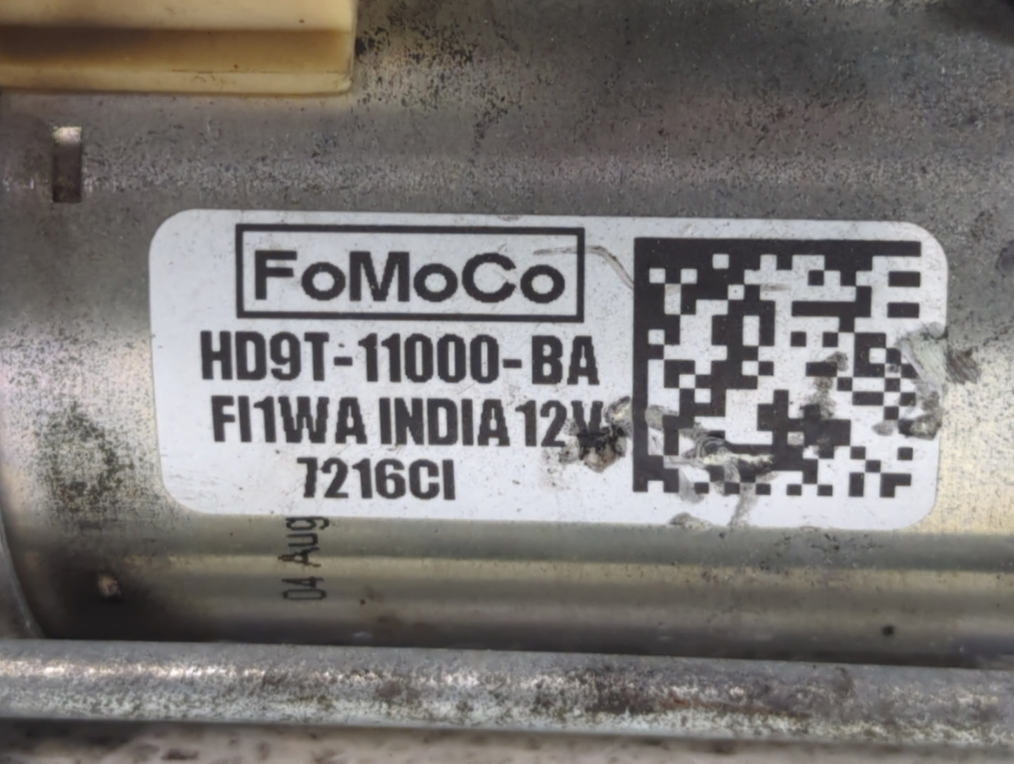 2007-2018 Lincoln Mkx Car Starter Motor Solenoid OEM P/N:HD9T-11000-BA Fits OEM Used Auto Parts - Oemusedautoparts1.com