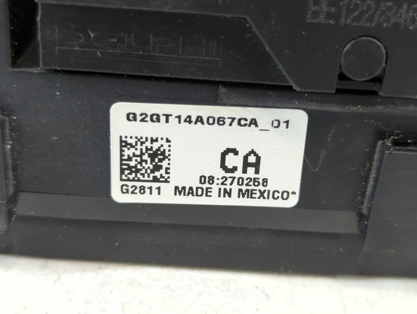 2018 Lincoln Mkx Fusebox Fuse Box Panel Relay Module P/N:PA66-GF14 Fits OEM Used Auto Parts - Oemusedautoparts1.com