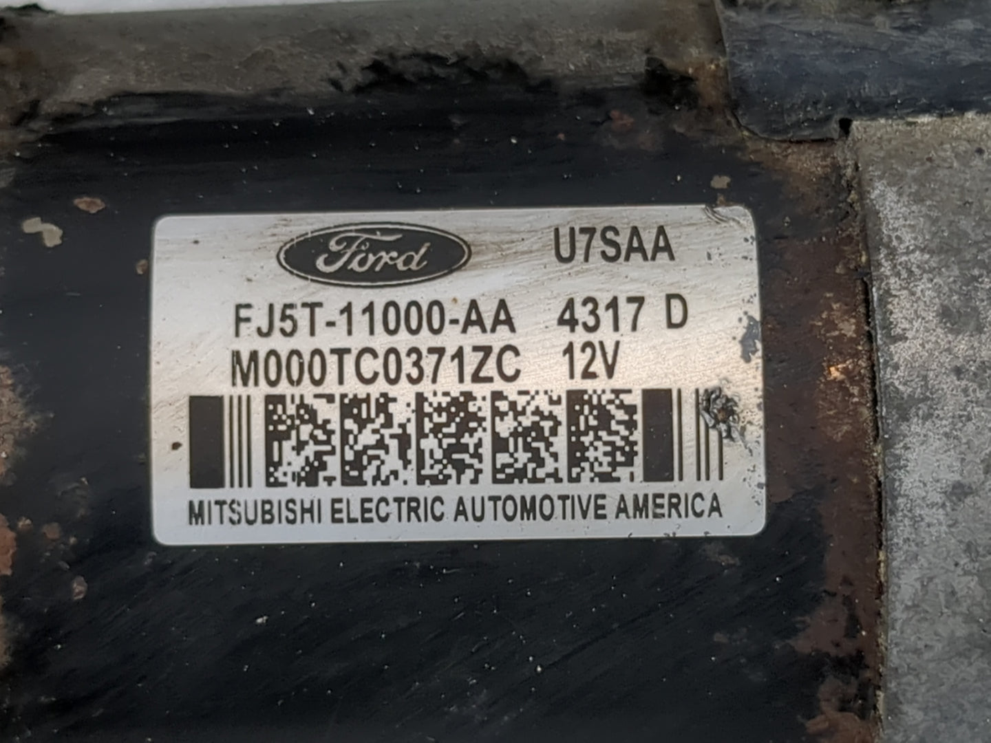 2013-2020 Lincoln Mkz Car Starter Motor Solenoid OEM P/N:FJ5T-11000-AA Fits Fits 2012 2013 2014 2015 2016 2017 2018 2019 202
