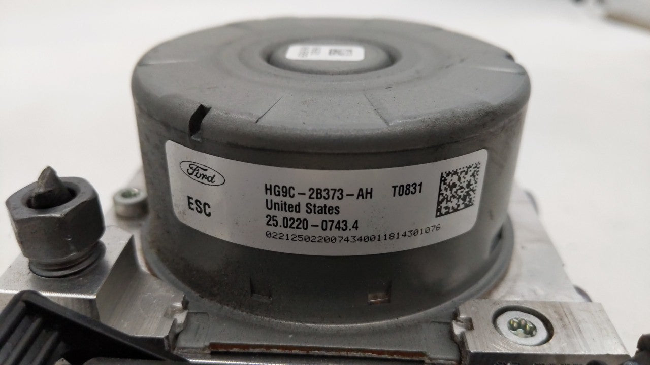 2017-2018 Lincoln Mkz ABS Pump Control Module Replacement P/N:HG9C-2B373-AH Fits Fits 2017 2018 OEM Used Auto Parts - Oemuse