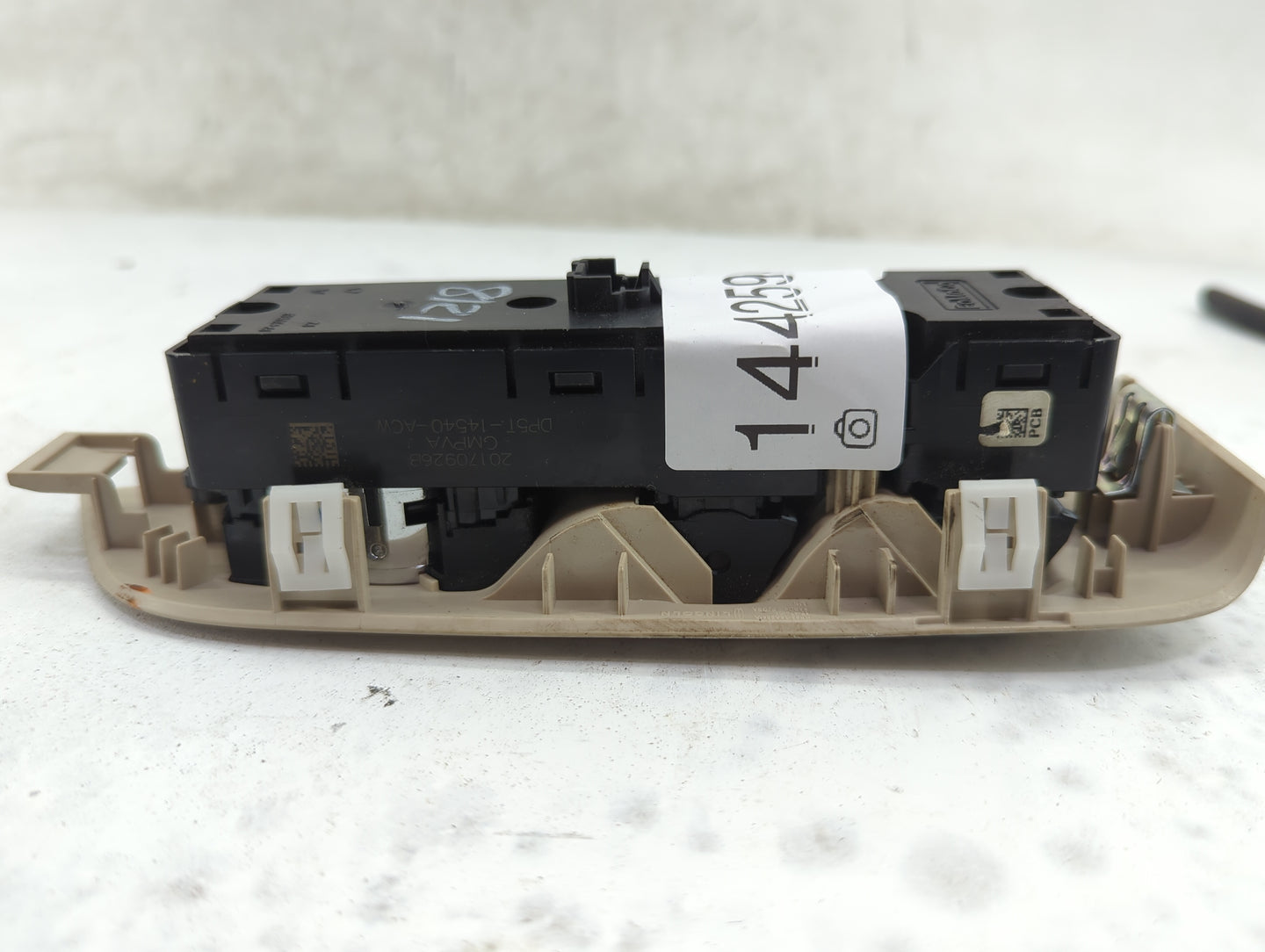 2013-2020 Lincoln Mkz Master Power Window Switch Replacement Driver Side Left P/N:DP5T-14540-ACW Fits OEM Used Auto Parts - 