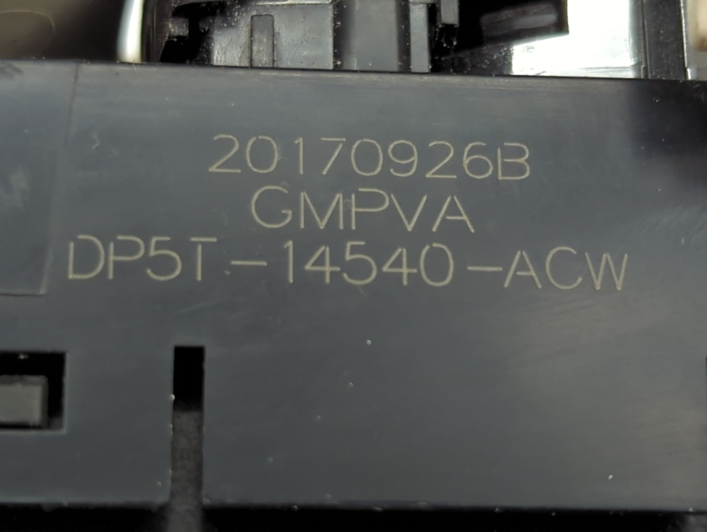 2013-2020 Lincoln Mkz Master Power Window Switch Replacement Driver Side Left P/N:DP5T-14540-ACW Fits OEM Used Auto Parts - 