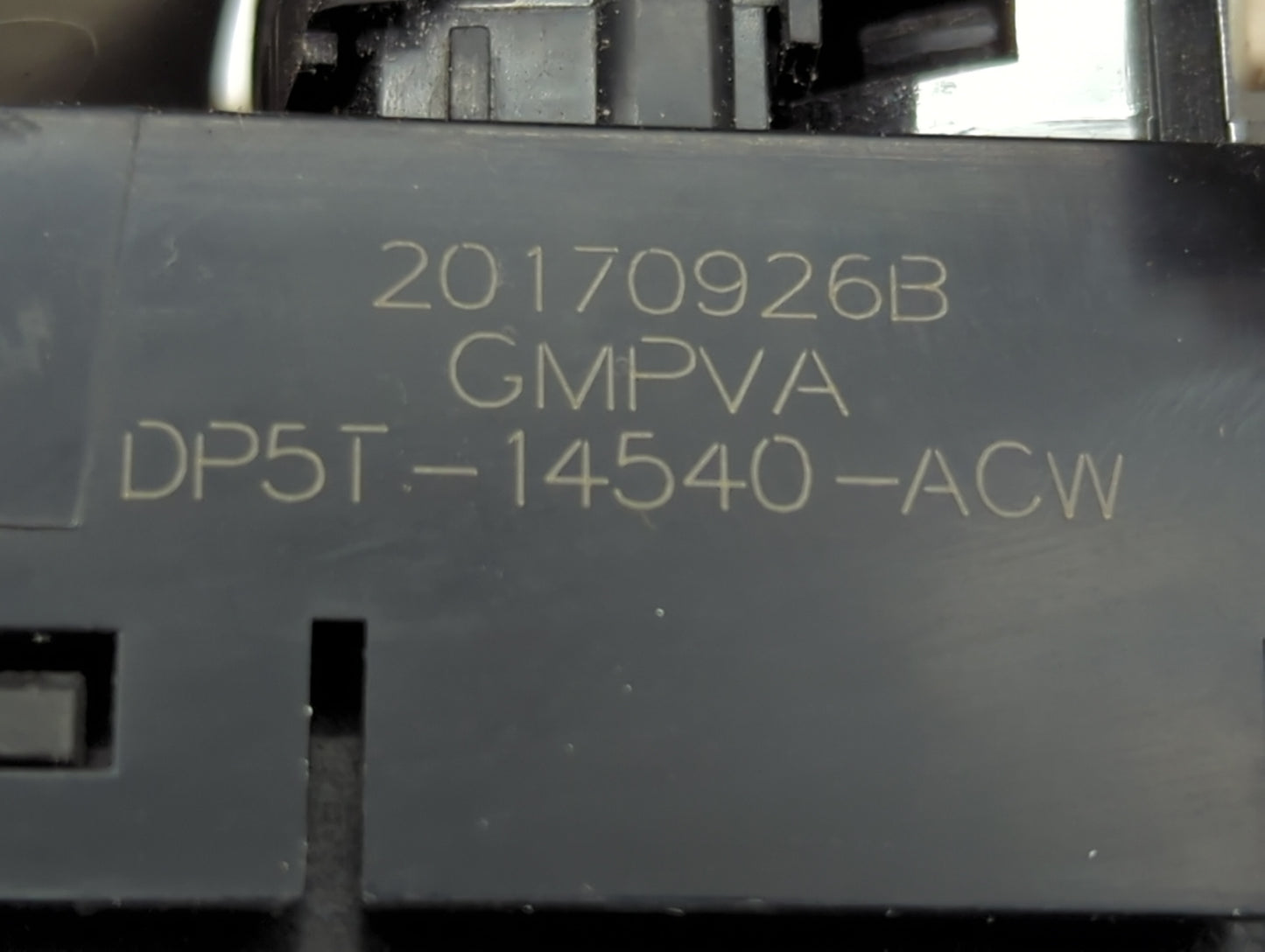 2013-2020 Lincoln Mkz Master Power Window Switch Replacement Driver Side Left P/N:DP5T-14540-ACW Fits OEM Used Auto Parts - 