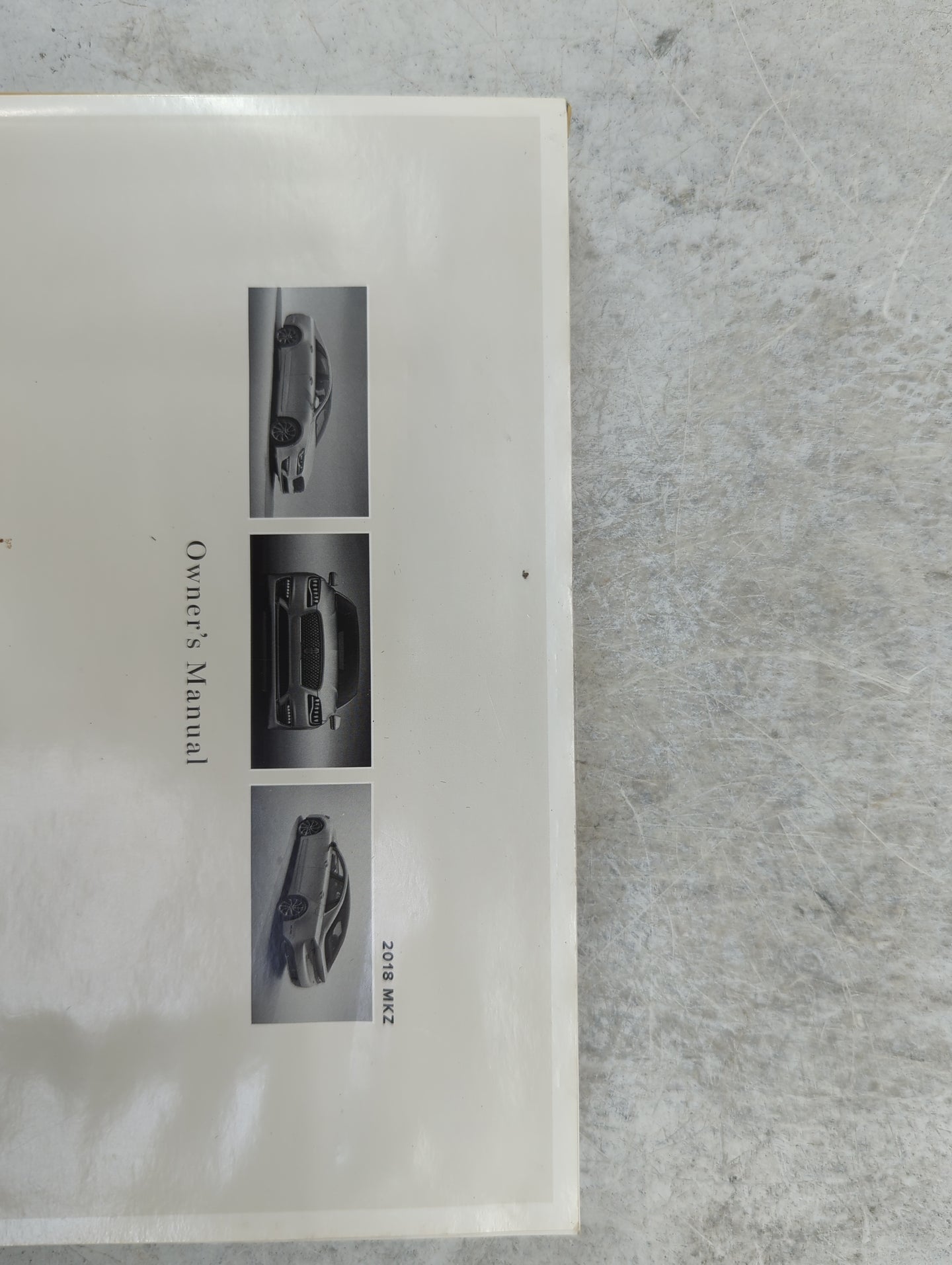 2018 Lincoln Mkz Owners Manual Book Guide P/N:JH6J 19A321 AA JH6J-19A321-AA OEM Used Auto Parts - Oemusedautoparts1.com
