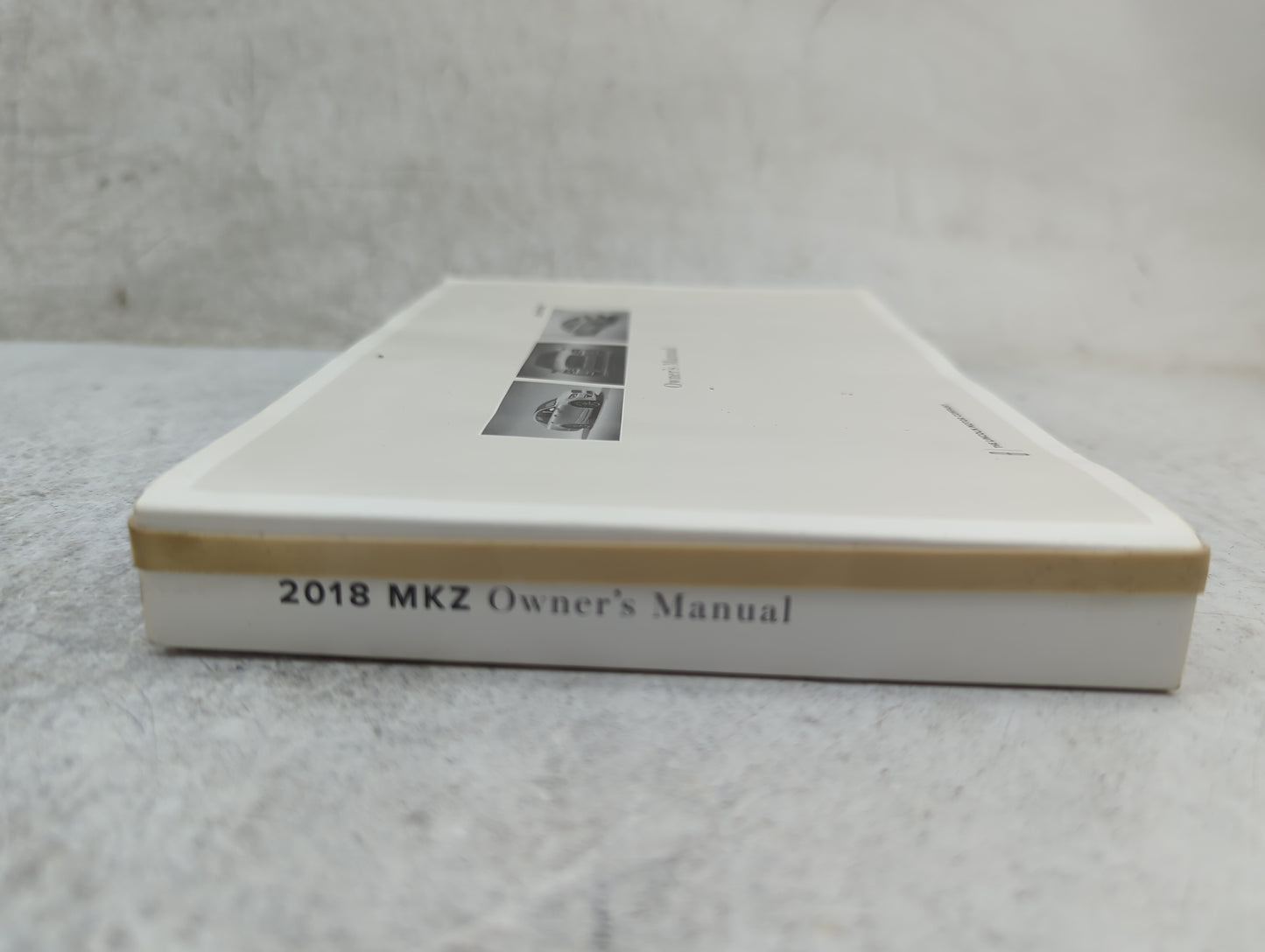 2018 Lincoln Mkz Owners Manual Book Guide P/N:JH6J 19A321 AA JH6J-19A321-AA OEM Used Auto Parts - Oemusedautoparts1.com