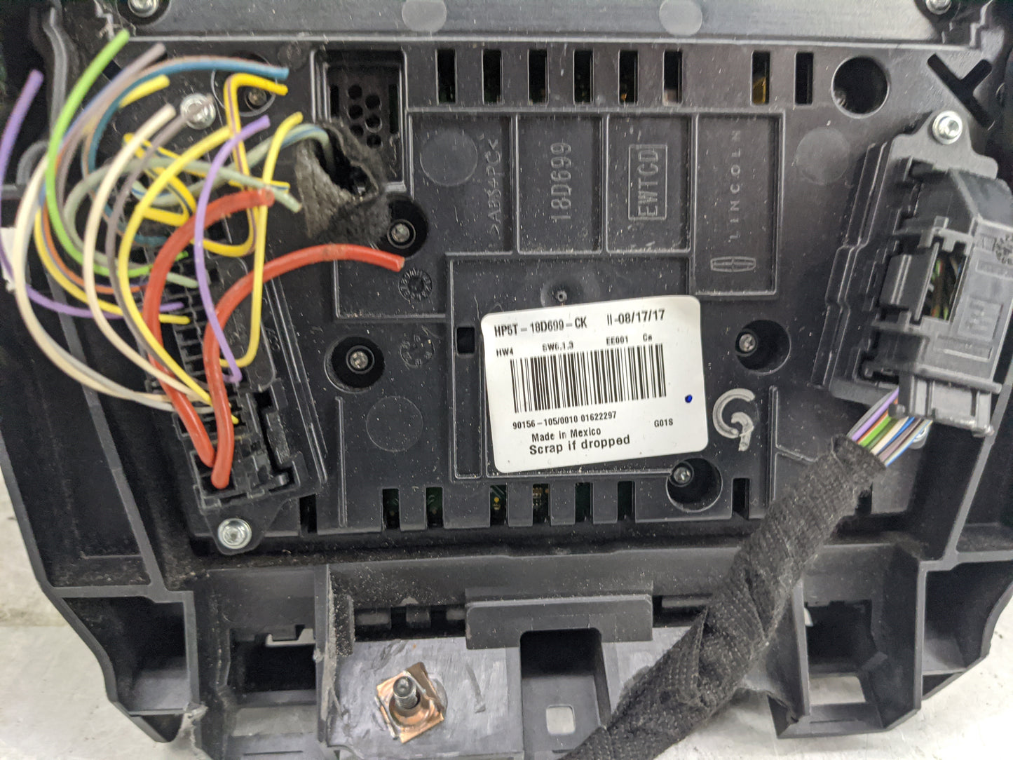 2018 Lincoln Mkz Radio Control Panel - Oemusedautoparts1.com