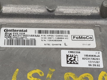 2016-2020 Lincoln Mkz PCM Engine Control Computer ECU ECM PCU OEM P/N:HP5A-12A650-GA DS71-12B684-VC Fits 2016 2017 2018 2019 2020 OEM Used Auto Parts