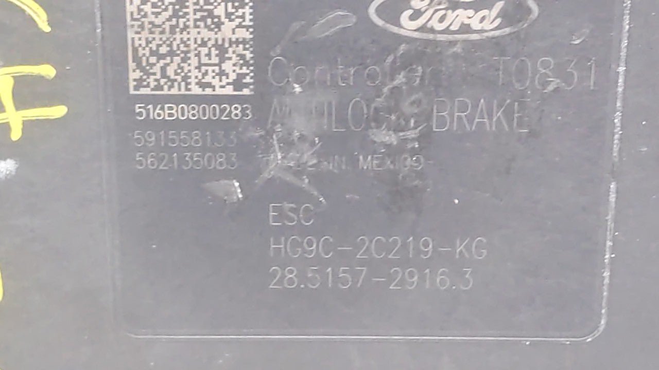 2017-2018 Lincoln Mkz ABS Pump Control Module Replacement P/N:HG9C-2B373-AH HG9C-2B373-CF, HG9C-2C219-MF Fits Fits 2017 2018