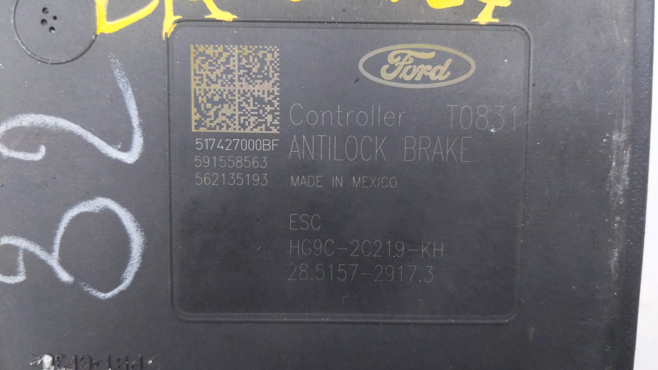 2017-2018 Lincoln Mkz ABS Pump Control Module Replacement P/N:HG9C-2B373-AH HG9C-2B373-CF, HG9C-2C219-MF Fits Fits 2017 2018
