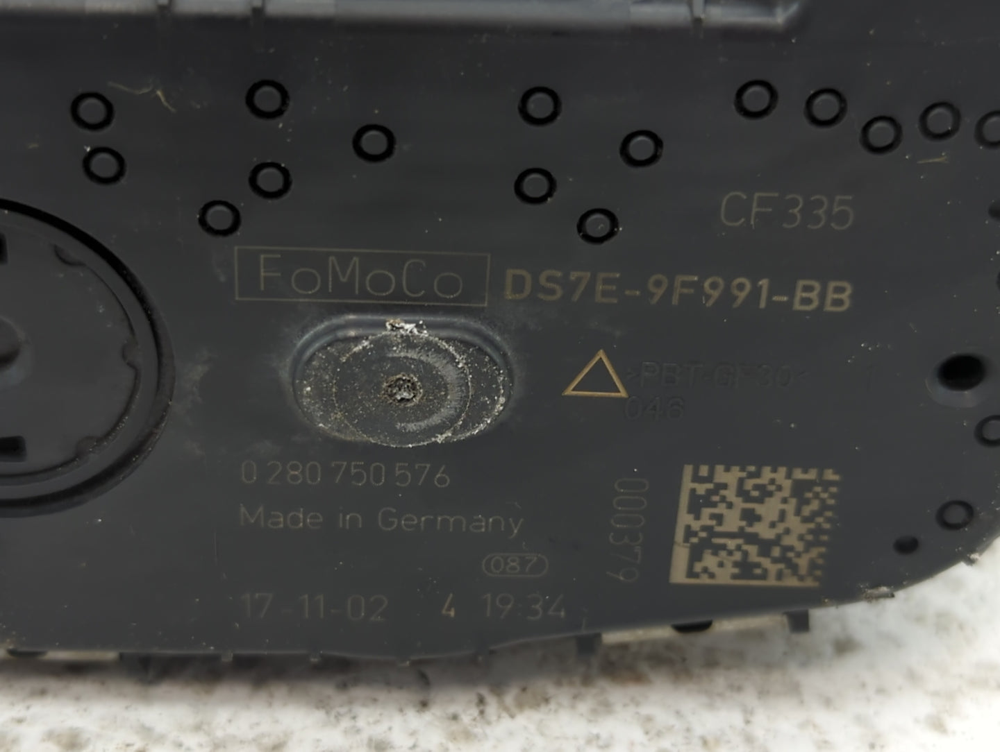 2017-2020 Lincoln Mkz Throttle Body P/N:DS7E-9F991-BB Fits Fits 2014 2015 2016 2017 2018 2019 2020 2021 2022 OEM Used Auto P