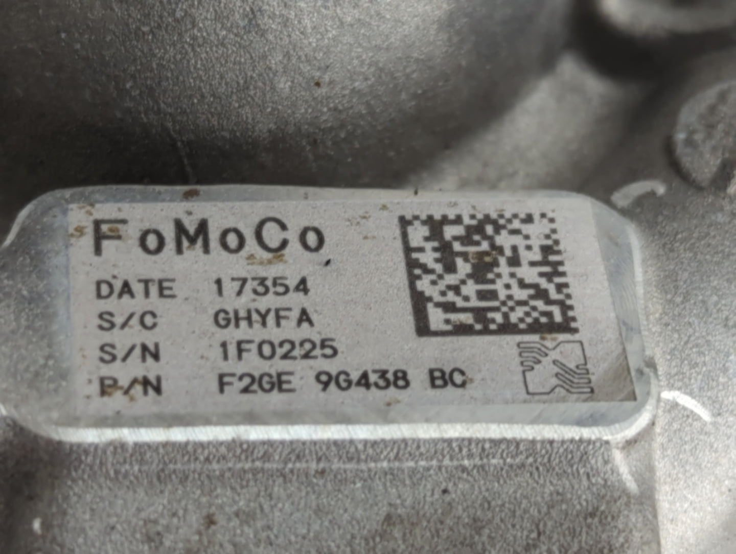 2017 Lincoln Mkz Turbocharger Turbo Charger Super Charger Supercharger - Oemusedautoparts1.com