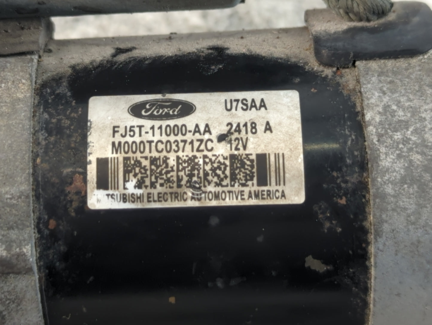 2013-2020 Lincoln Mkz Car Starter Motor Solenoid OEM P/N:M000TC0371ZC FJ5T-11000-AA Fits OEM Used Auto Parts - Oemusedautopa