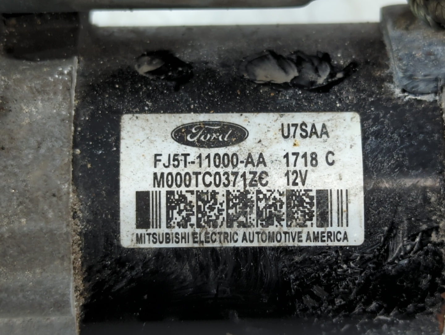 2013-2020 Lincoln Mkz Car Starter Motor Solenoid OEM P/N:FJ5T-11000-AA Fits Fits 2012 2013 2014 2015 2016 2017 2018 2019 202