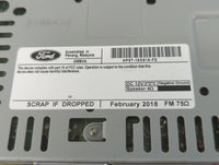 2017-2020 Lincoln Mkz Radio AM FM Cd Player Receiver Replacement P/N:HP5T-18D818-FE Fits Fits 2017 2018 2019 2020 OEM Used A