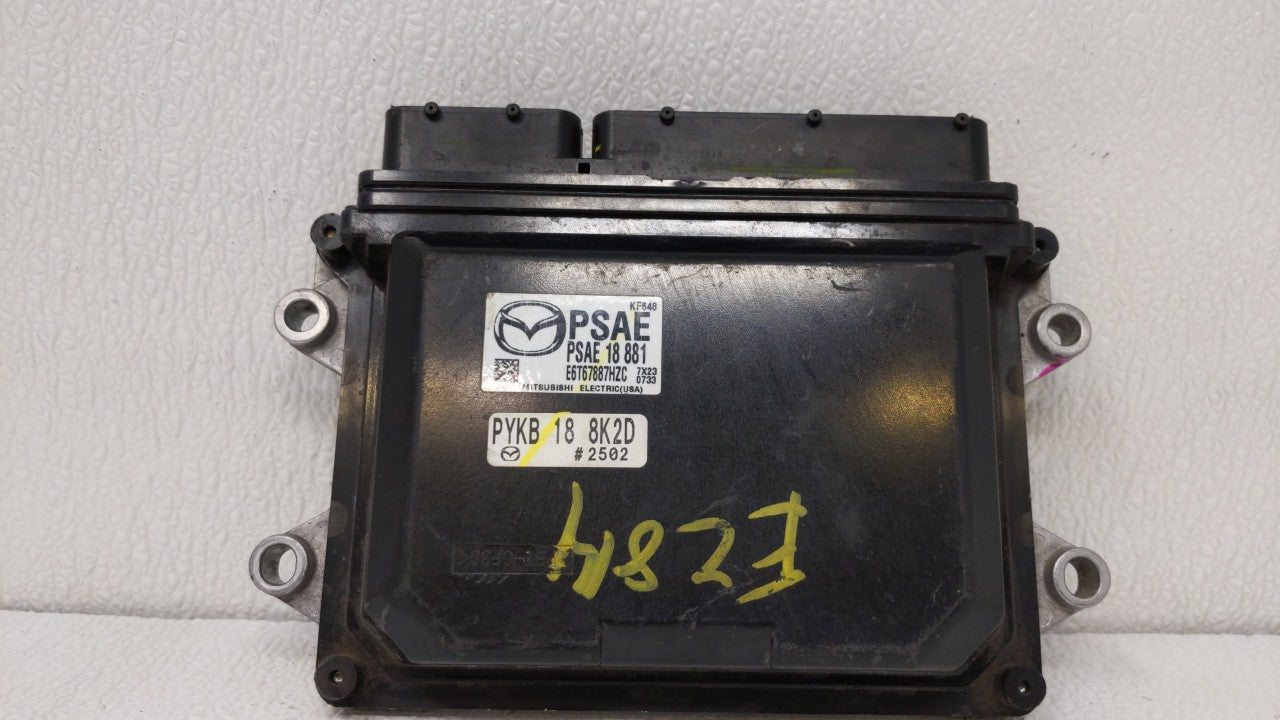 2018 Mazda 3 PCM Engine Control Computer ECU ECM PCU OEM P/N:PSAE 18 881,PYKB 18 8K2D,E6T67887HZC PSAE Fits OEM Used Auto Pa