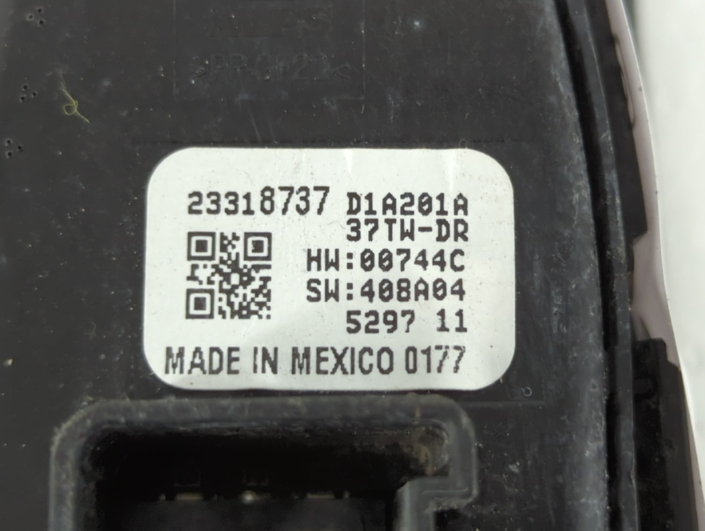 2017-2018 Mazda 3 Master Power Window Switch Replacement Driver Side Left P/N:23318737 Fits Fits 2017 2018 OEM Used Auto Par