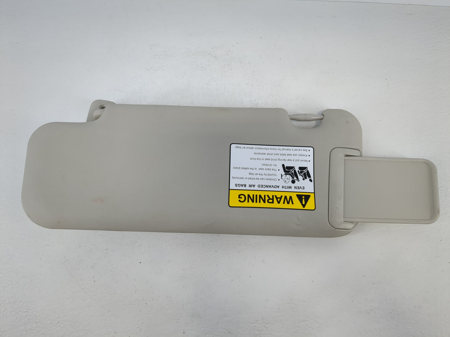 2014-2018 Mazda 3 Sun Visor Shade Replacement Passenger Right Mirror Fits Fits 2014 2015 2016 2017 2018 OEM Used Auto Parts 